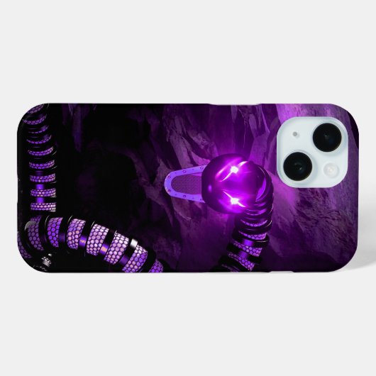 Gamer Fantasy Snake Custom Case-Mate iPhone Hülle (Rückseite (Horizontal))