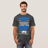 Gamer Fathers Day Gift Video Games Gaming Vater T-Shirt (Vorne ganz)