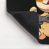 Gamer Faultier Gaming Faultiere Videospiel-Geschen Mousepad (Ecke)