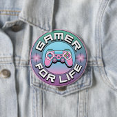 Gamer for Life Button (Beispiel)