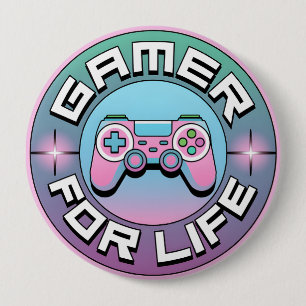 Gamer for Life Button