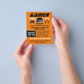 Gamer for Life, Computerreparatur Spezialberater Flyer (Gruppe)