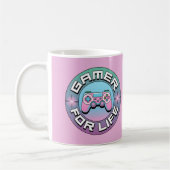 Gamer for Life Kaffeetasse (Links)