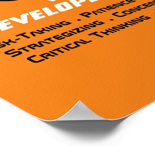 Gamer for Life Poster (Ecke)