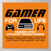 Gamer for Life Poster (Vorne)
