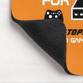 Gamer for Life, Video Game Developer, Designer Mousepad (Ecke)