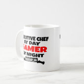 Gamer Führungskraft Koch Kaffeetasse (Vorderseite Links)