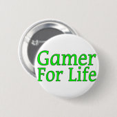 Gamer für das Leben Button (Vorne & Hinten)