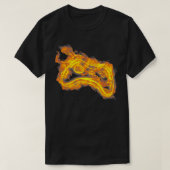 Gamer für Feuerspiele-Controller T-Shirt (Design vorne)