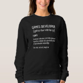 Gamer Future Gaming Creator Video Games Developer Sweatshirt (Vorderseite)