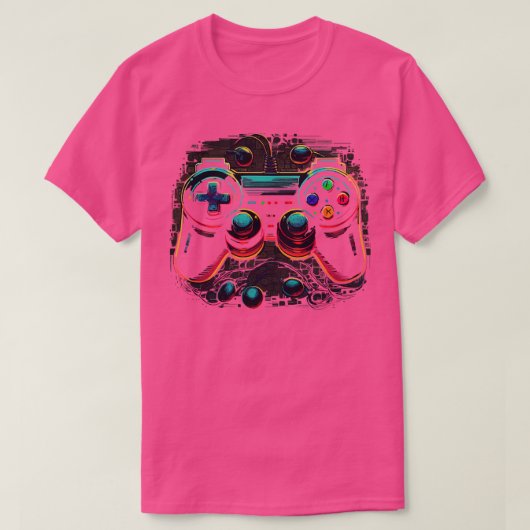 Gamer Game Controller T-Shirt (Design vorne)