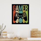 Gamer (Gamemaster) Poster (Küche)