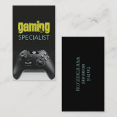Gamer-Gamer-Spezialist Visitenkarte (Vorne/Hinten)