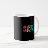 Gamer Gaming Calligram Video Game Kaffeetasse (VorderseiteRechts)