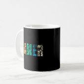 Gamer Gaming Calligram Video Game Kaffeetasse (Vorderseite Links)