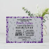 GAMER GAMING DIGITAL Bar Bat Mitzvah Einladung (Stehend Vorderseite)