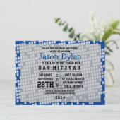 GAMER GAMING DIGITAL Bar Bat Mitzvah Einladung (Stehend Vorderseite)