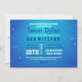 GAMER GAMING DIGITAL Bar Mitzvah Einladung (Vorderseite)