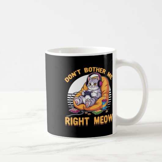 Gamer Gaming Katze Videospiel  Kaffeetasse (Rechts)