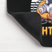 Gamer Gaming-Katze Videospiel Mousepad (Ecke)