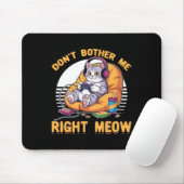 Gamer Gaming-Katze Videospiel Mousepad (Mit Mouse)