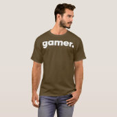 Gamer Gaming T-Shirt (Vorne ganz)