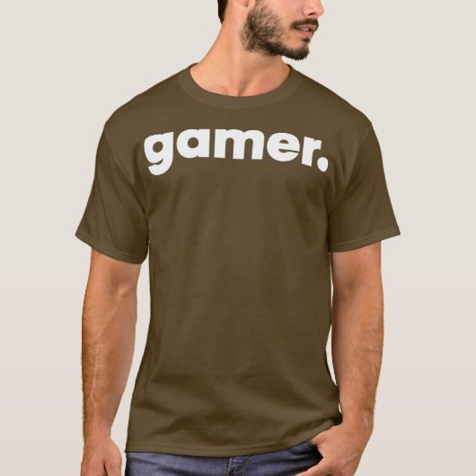 Gamer Gaming T-Shirt (Vorderseite)