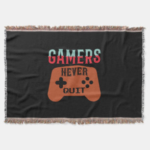 Gamer geben nie auf decke