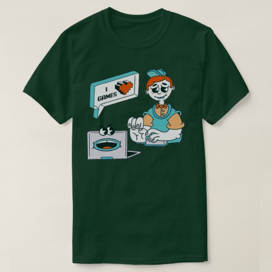 Gamer Geek T-Shirt (Design vorne)