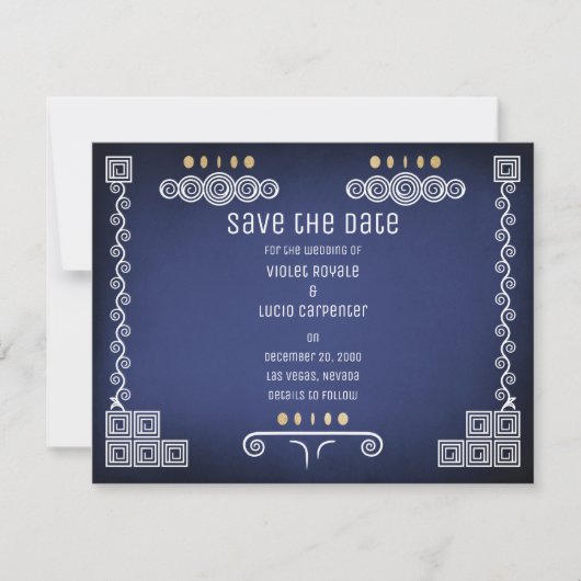 Gamer Geek Wedding Save The Date (Vorderseite)