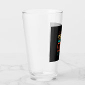 Gamer-Geschenk Behalte Ruhe und Spiel Glas (Rechts)