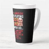 Gamer-Geschenk beim Videospiel Milchtasse (Rechte Ecke)