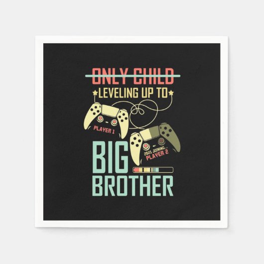 Gamer-Geschenk | Big Brother 2021 Gamer Serviette (Vorderseite)