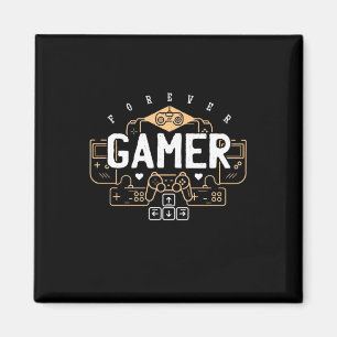 Gamer-Geschenk   Forever Gamer Magnet