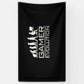 Gamer-Geschenk | Gamer-Evolution Banner (Vertikal)