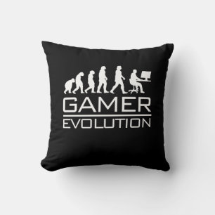 Gamer-Geschenk   Gamer-Evolution Kissen