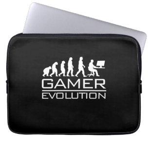 Gamer-Geschenk Gamer-Evolution Laptopschutzhülle