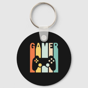 Gamer-Geschenk   Gamer Retro Vintag Schlüsselanhänger