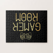 Gamer-Geschenk | Gamer Room Puzzle (Horizontal)