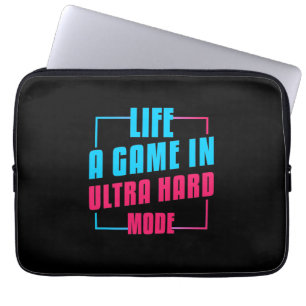 Gamer-Geschenk Lebensdauer eines Spiels im Ultra Laptopschutzhülle