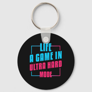 Gamer-Geschenk   Lebensdauer eines Spiels im Ultra Schlüsselanhänger
