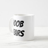 Gamer-Geschenk - Noob zerreißt Kaffee-Tasse Kaffeetasse (Vorderseite Links)