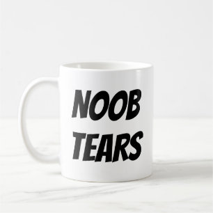 Gamer-Geschenk - Noob zerreißt Kaffee-Tasse Kaffeetasse