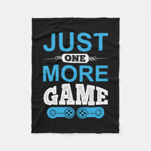 Gamer-Geschenk nur ein weiteres Spiel Fleecedecke