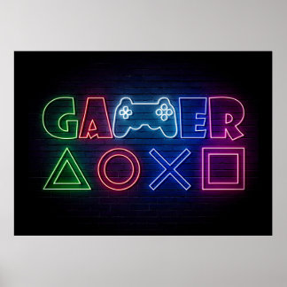 Gamer-Geschenk Poster