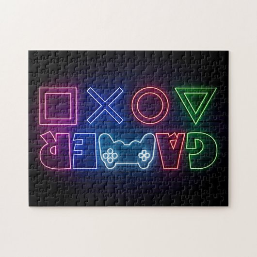 Gamer-Geschenk Puzzle (Horizontal)
