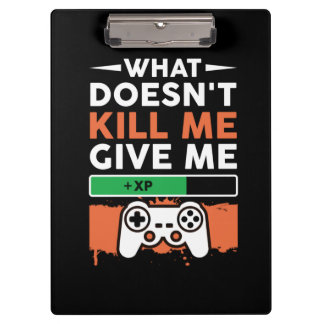 Gamer Geschenk, was mir nicht gibt Klemmbrett
