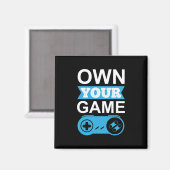Gamer-Geschenke Eigentum Ihres Spiels Magnet (Vorderseite/Rückseite)