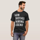 Gamer-Geschenke für Teen Boys Best Christmas Gamin T-Shirt (Vorne ganz)