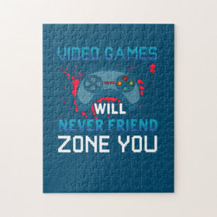 Gamer-Geschenkvideospiele werden dir nie eine Zone Puzzle